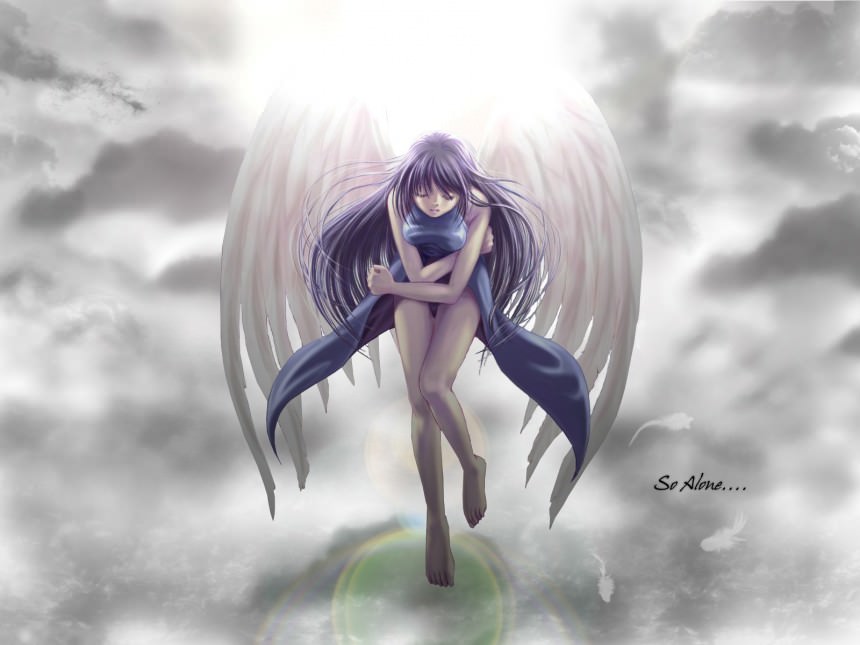  ,   -, so alone,  